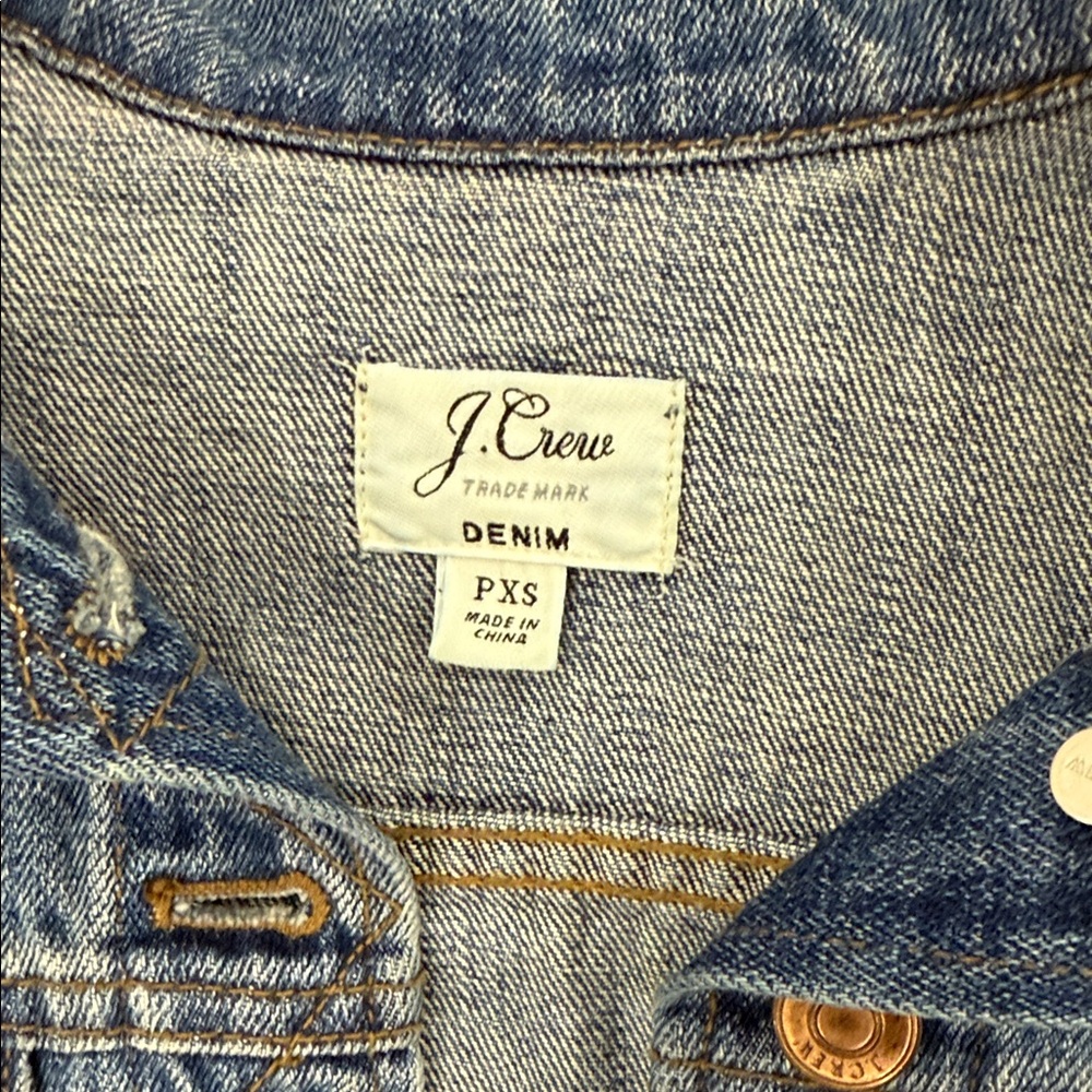 J. Crew Blue Denim Jacket